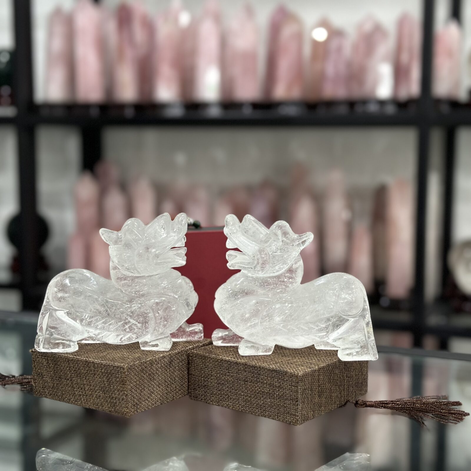 Tỳ Hưu Phong Thủy Thạch Anh Trắng