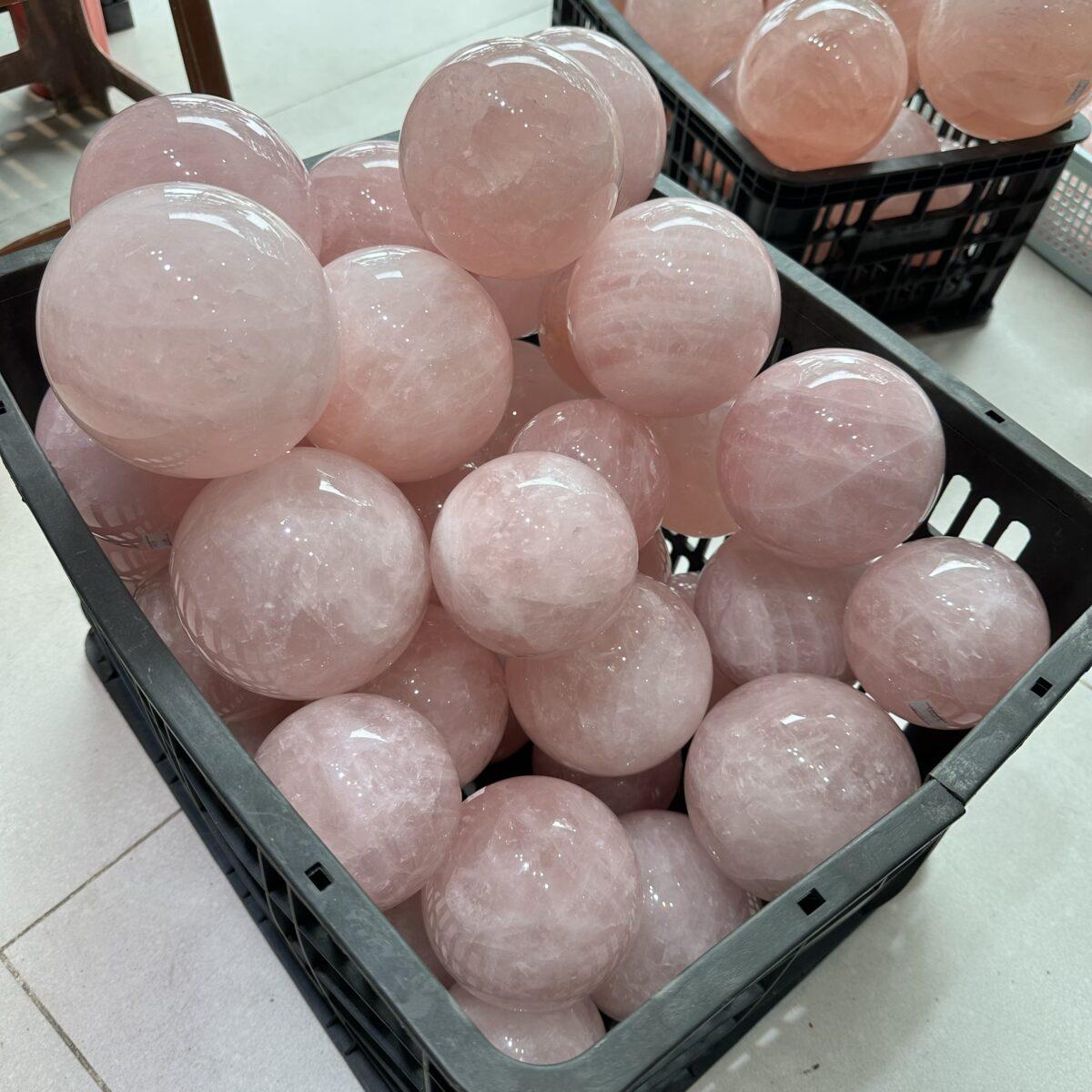 cầu đá thạch anh hồng